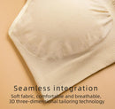Breathable Seamless Cotton Bra – Soft Daily Comfort